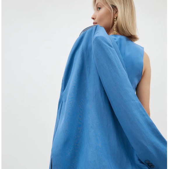 IDARA JACKET SKY BLUE PETAR PETROV - Picture 6 of 12